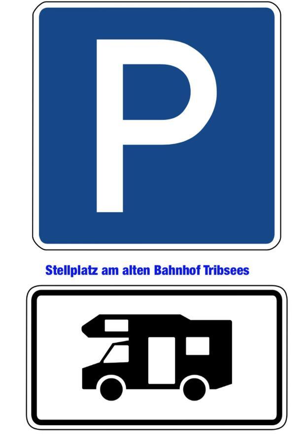 فندق Tribseesفي  Stellplatz Am Alten Bahnhof المظهر الخارجي الصورة